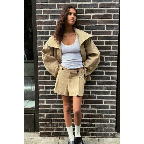 ZARA BELTED TRENCH COAT - Picture 2 of 10